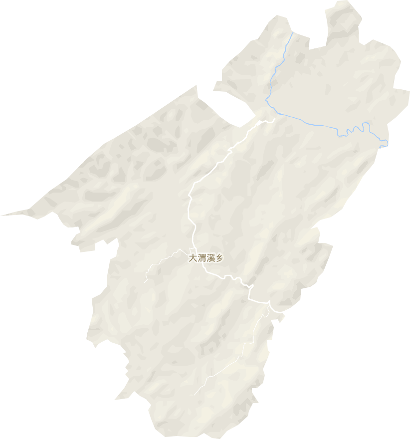 大渭溪鄉電子地圖