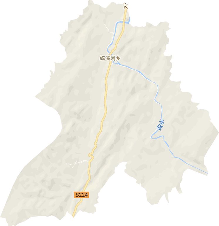 統溪河鄉電子地圖