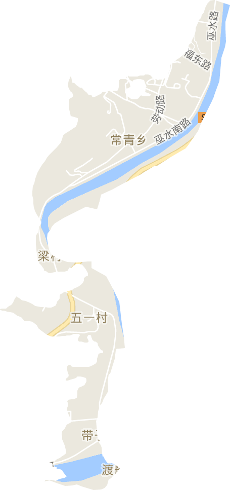 新街街道電子地圖