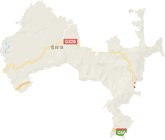 雪峰鎮(zhèn)電子地圖