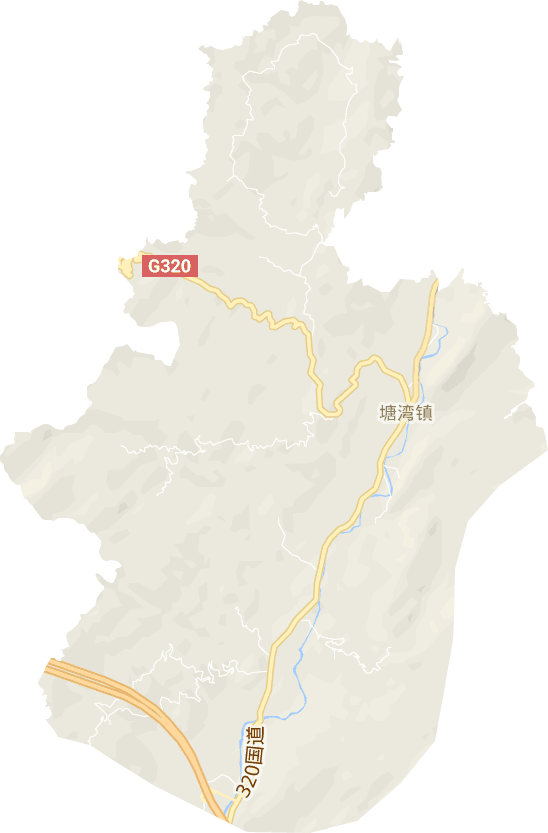 塘灣鎮電子地圖