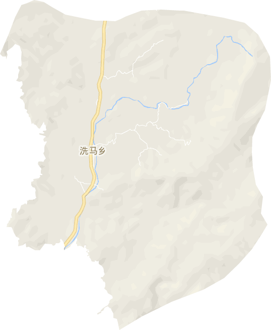 洗馬鄉電子地圖