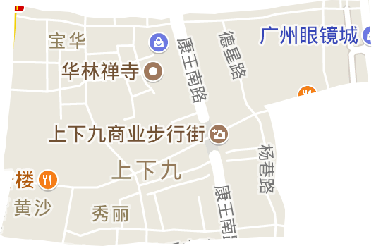 華林街道電子地圖