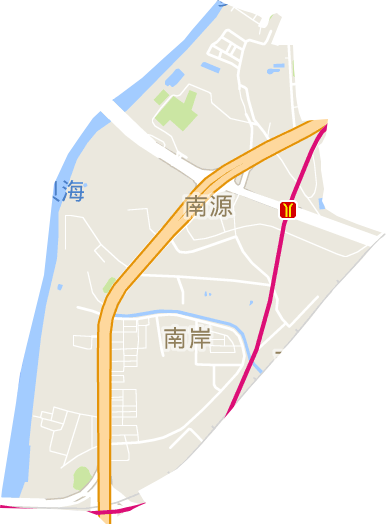 南源街道電子地圖