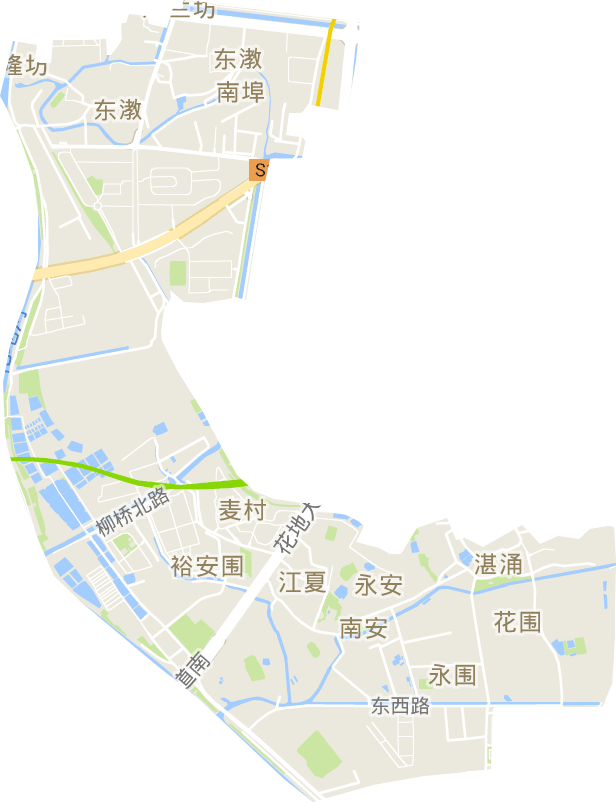 東漖街道電子地圖