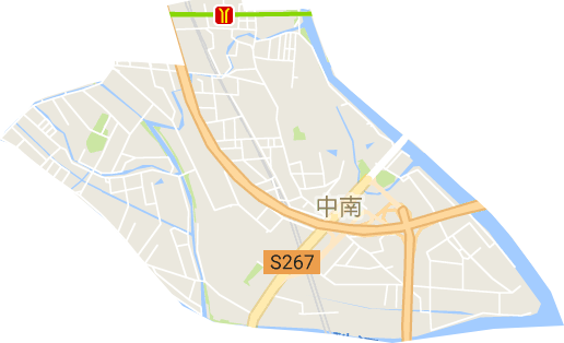 中南街道電子地圖