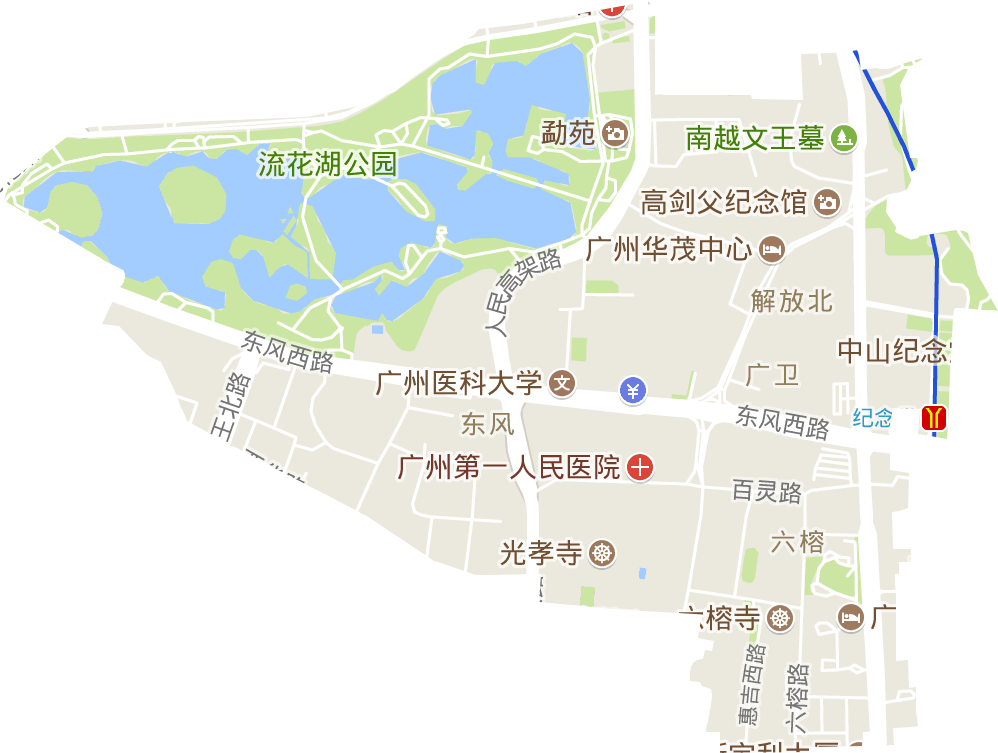 六榕街道電子地圖