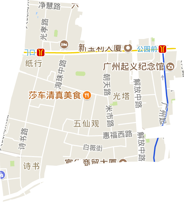 光塔街道電子地圖