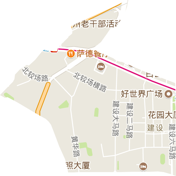 建設(shè)街道電子地圖