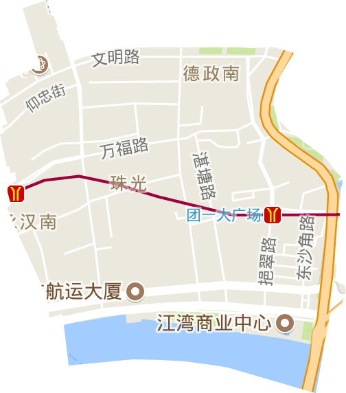 珠光街道電子地圖