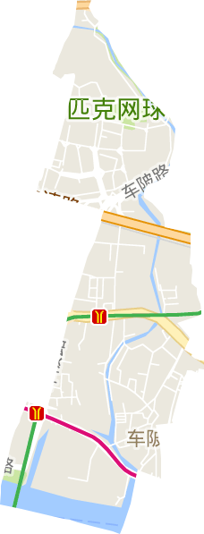 車陂街道電子地圖
