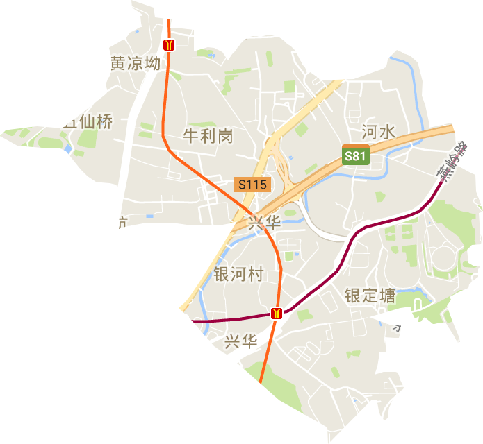 興華街道電子地圖