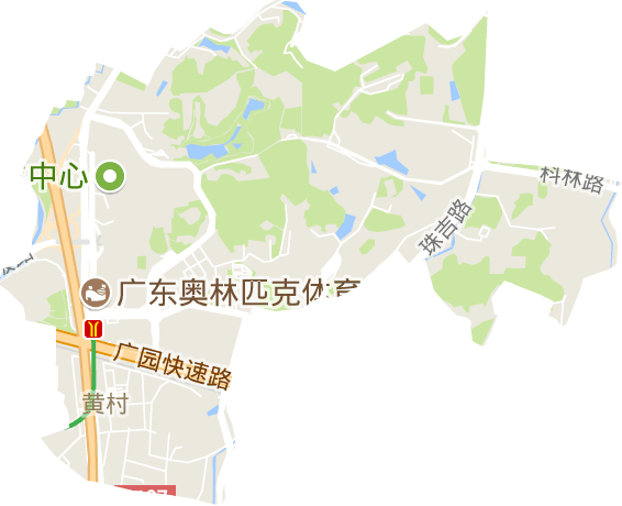 黃村街道電子地圖