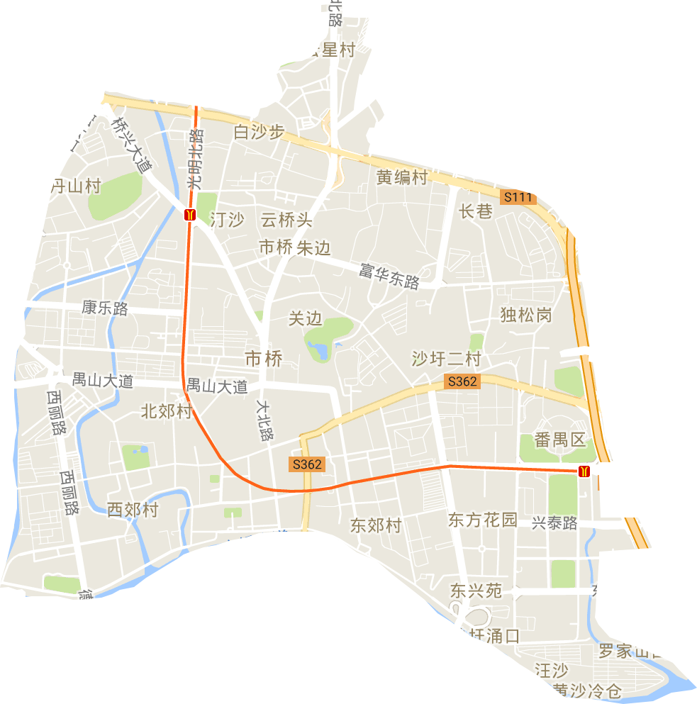 市橋街道電子地圖