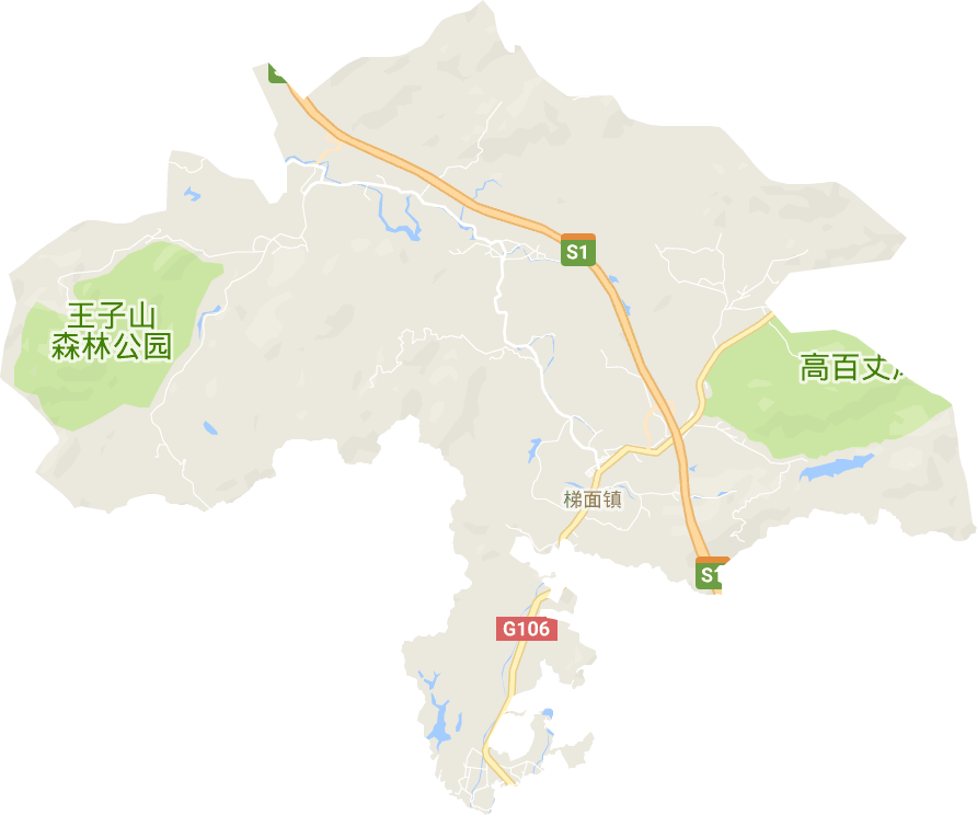 梯面鎮電子地圖