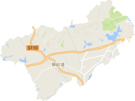 獅嶺鎮電子地圖