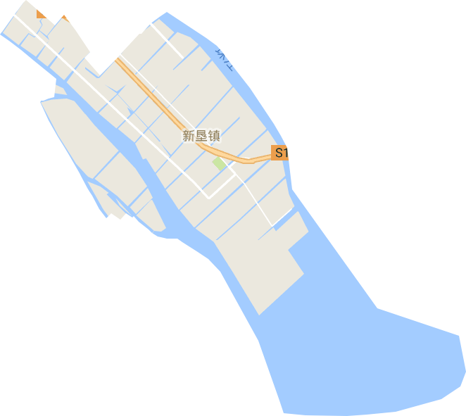 萬頃沙鎮(zhèn)電子地圖