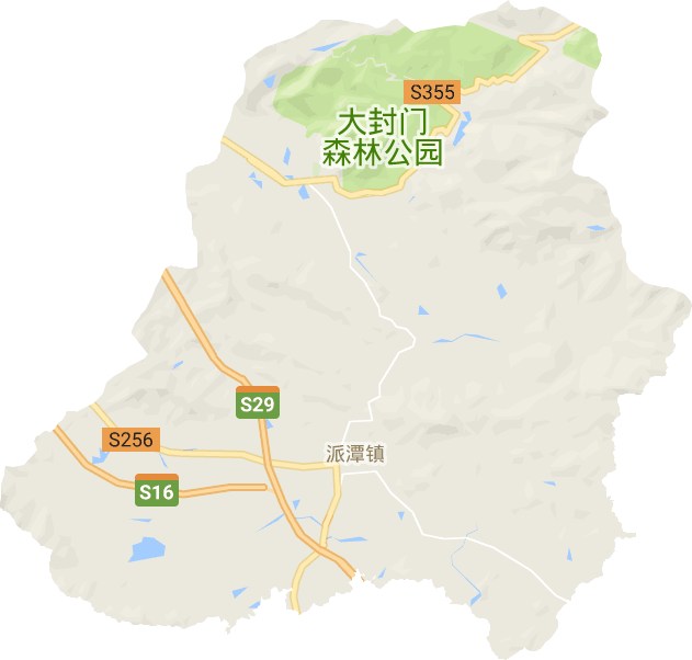 派潭鎮電子地圖
