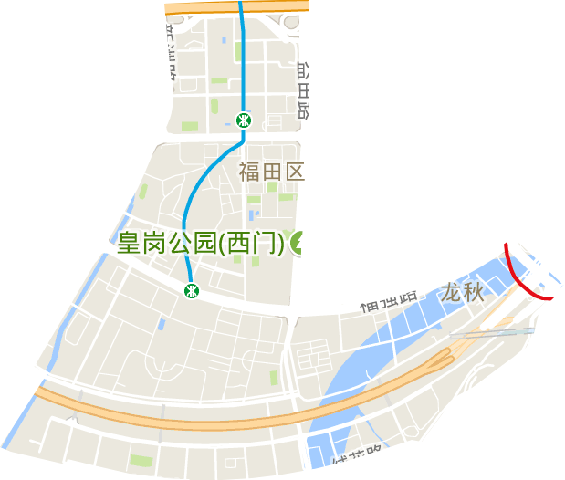 福保街道電子地圖