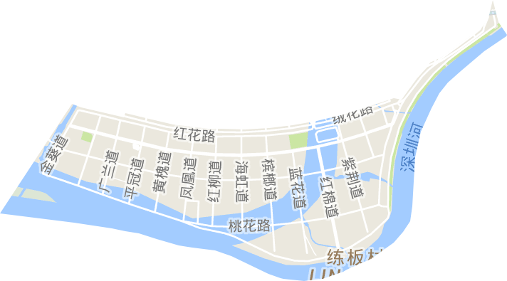 福田保稅區電子地圖