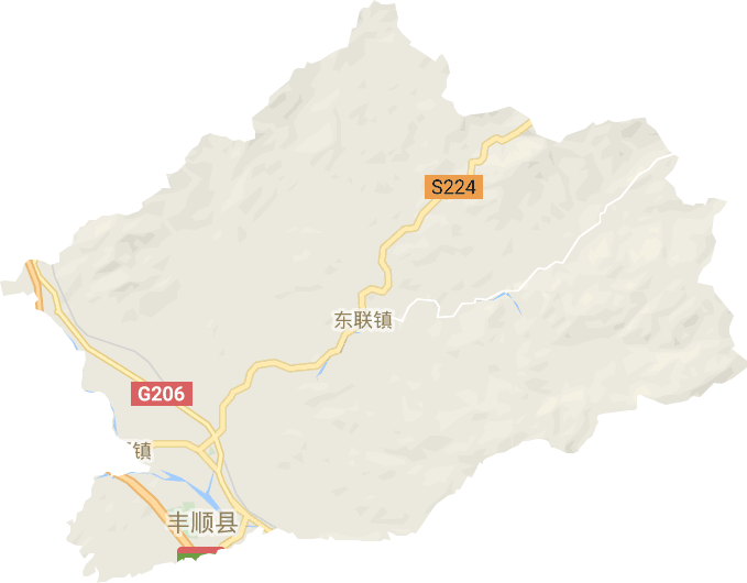 湯坑鎮電子地圖