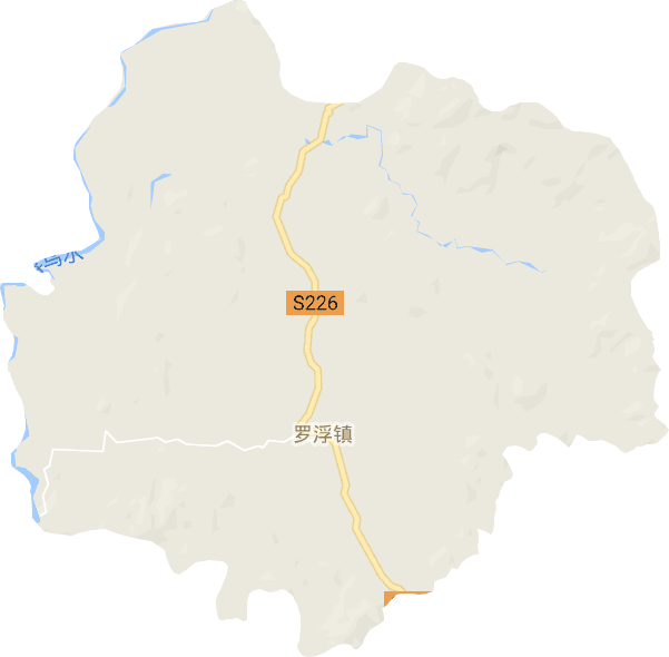 羅浮鎮(zhèn)電子地圖