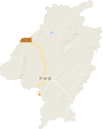 羅崗鎮電子地圖