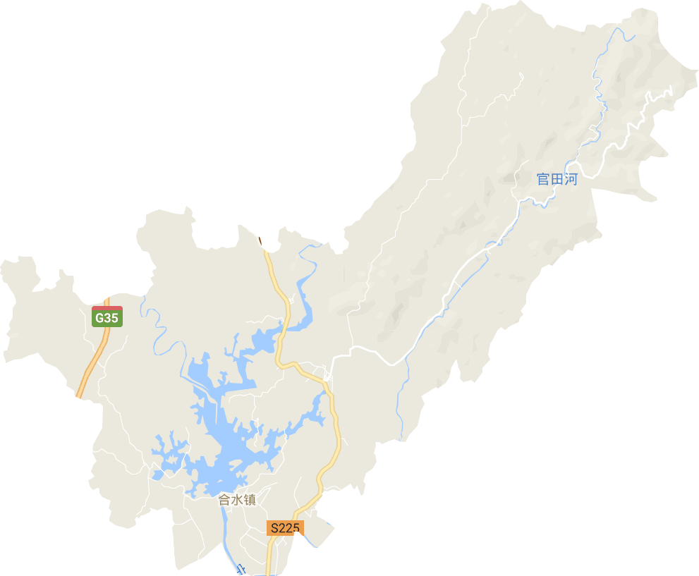 合水鎮電子地圖