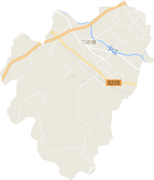 刁坊鎮電子地圖