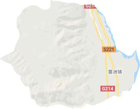 喜洲鎮電子地圖