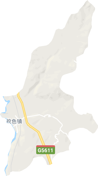 挖色鎮電子地圖
