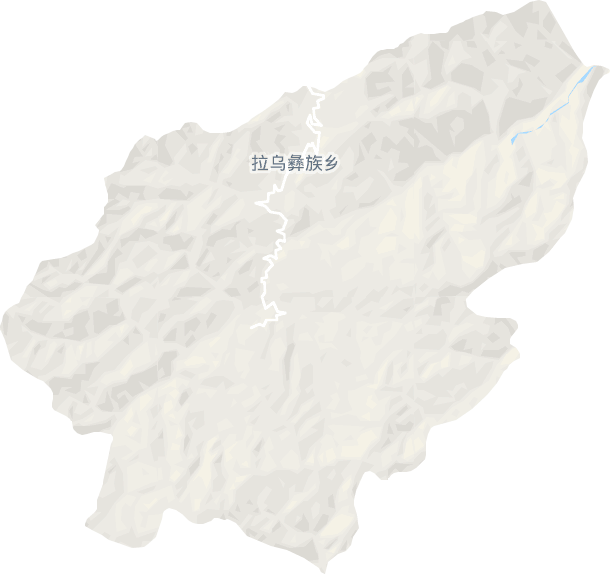 拉烏彝族鄉(xiāng)電子地圖