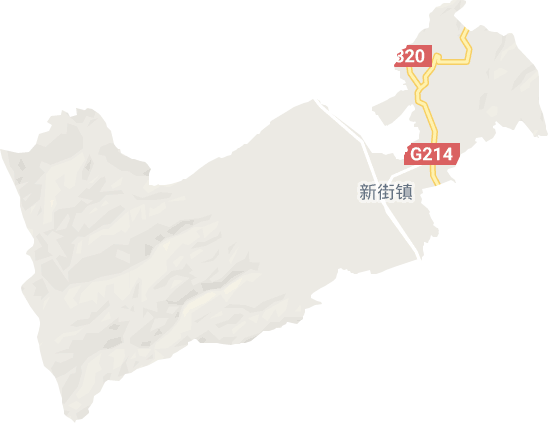 新街鎮電子地圖