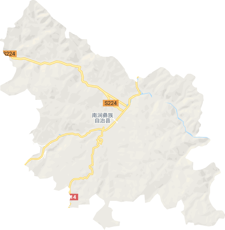南澗鎮電子地圖