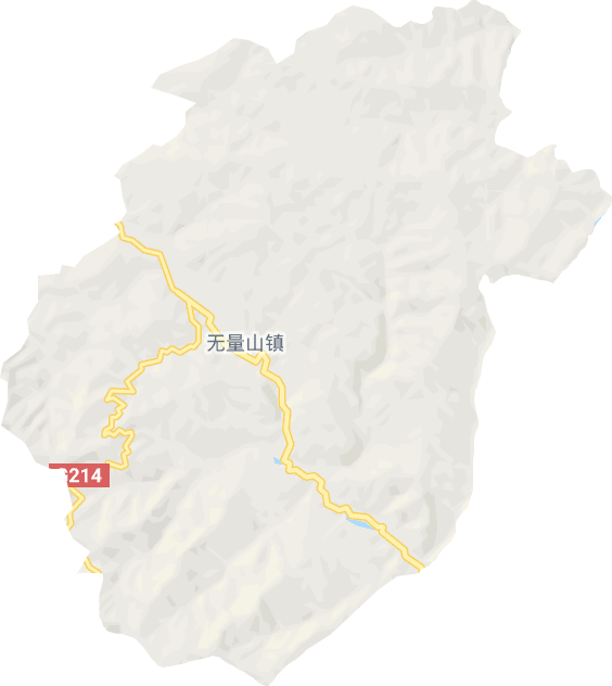 無(wú)量山鎮(zhèn)電子地圖