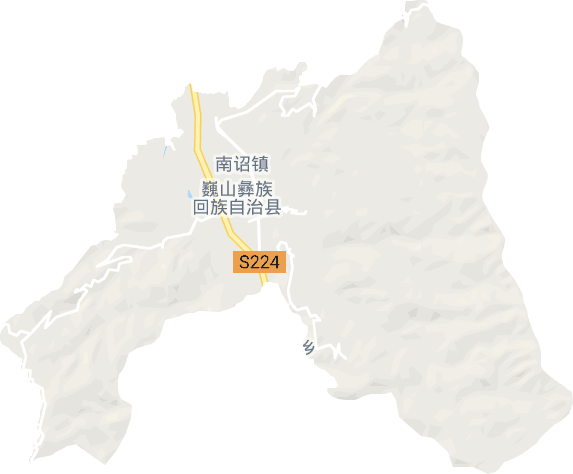 南詔鎮電子地圖