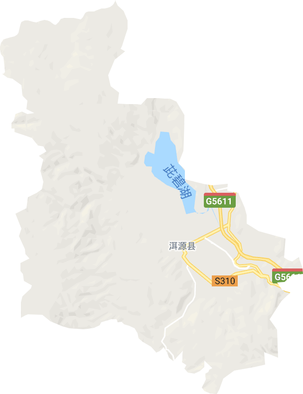 茈碧湖鎮電子地圖