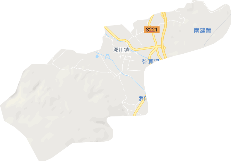 鄧川鎮電子地圖