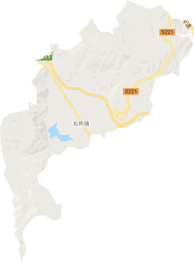 右所鎮電子地圖