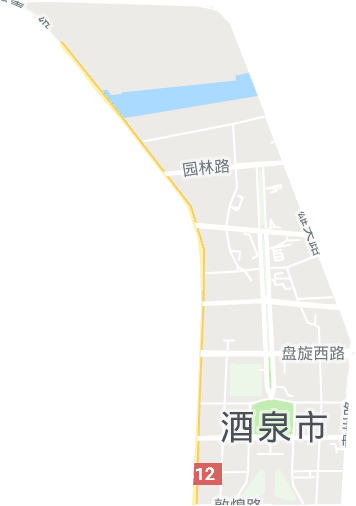 新城街道電子地圖