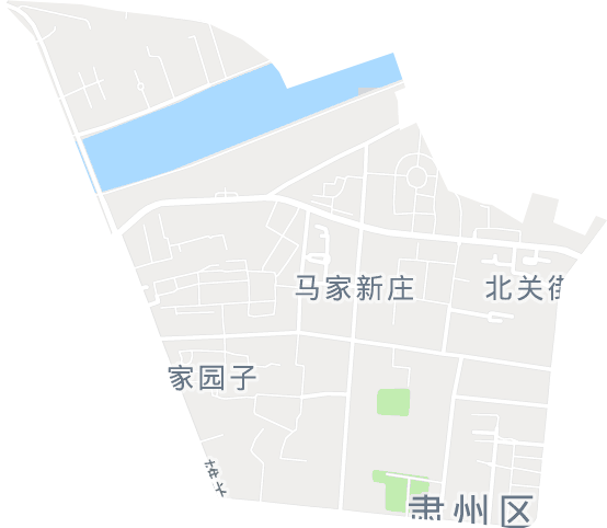 西北街街道電子地圖