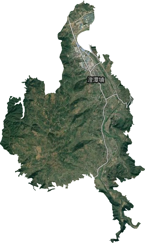 澄潭鎮(zhèn)衛(wèi)星圖