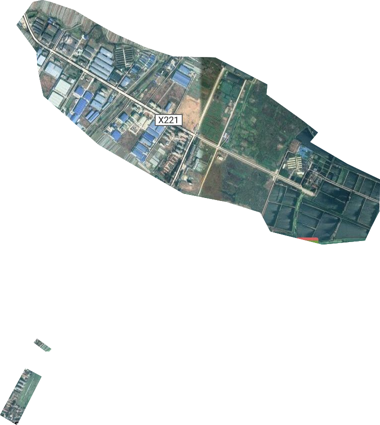 江北管理區衛星圖