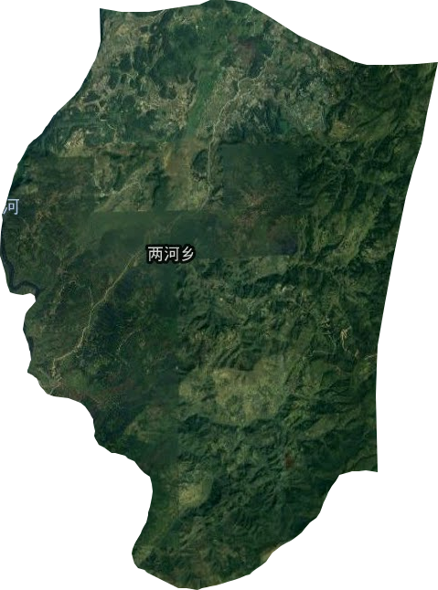 兩河鄉衛星圖