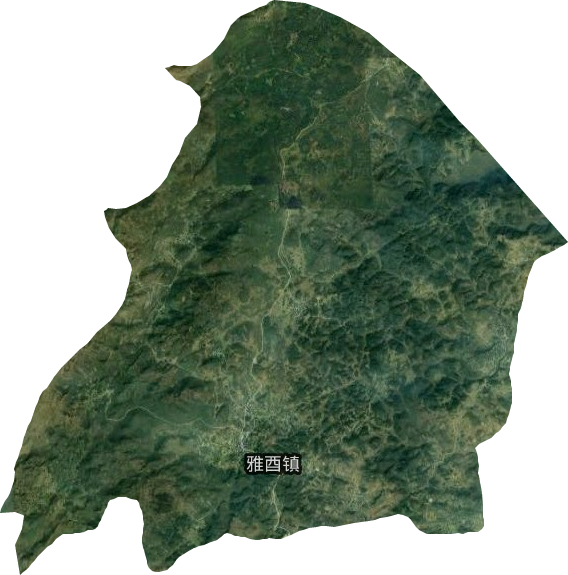 雅酉鎮衛星圖