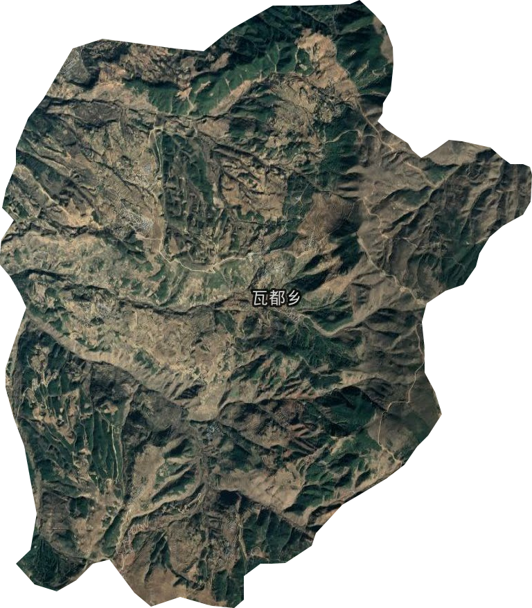 瓦都鄉衛星圖