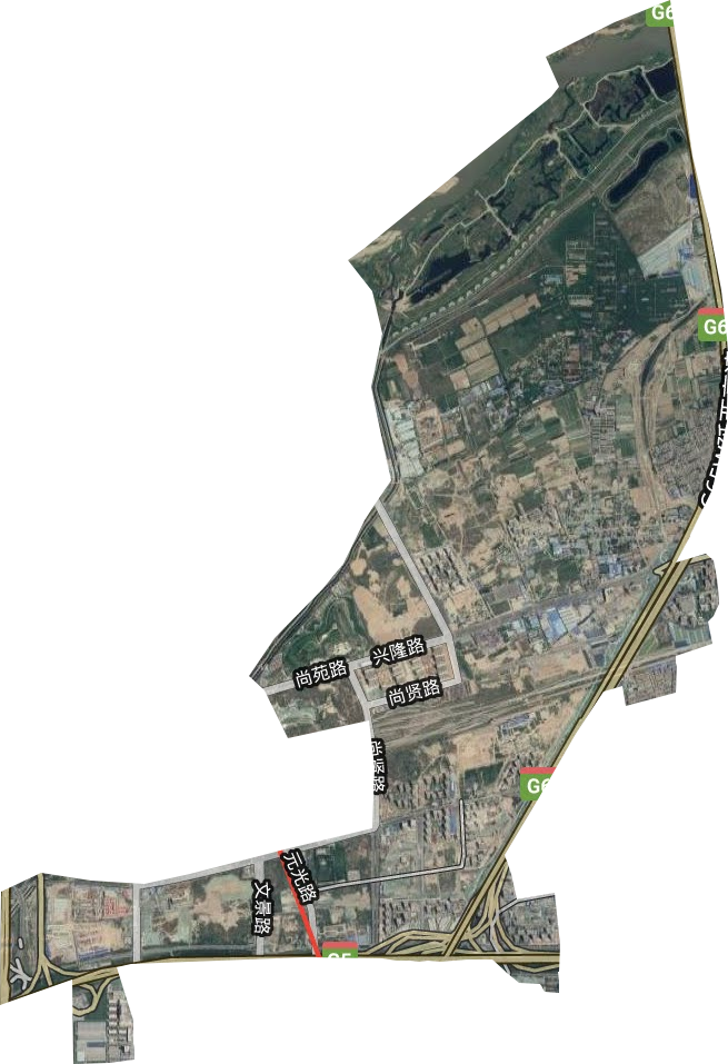 草灘街道衛星圖