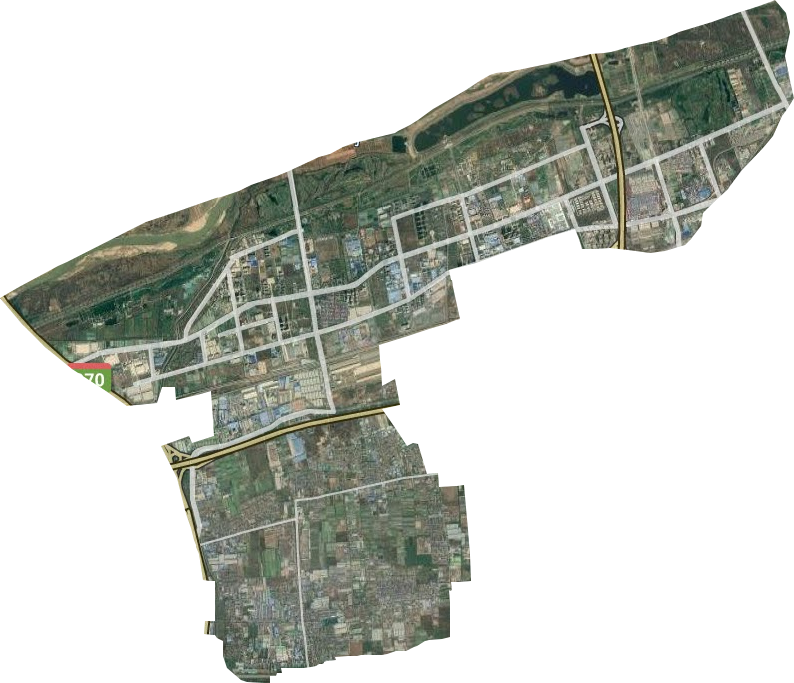 六村堡街道衛星圖