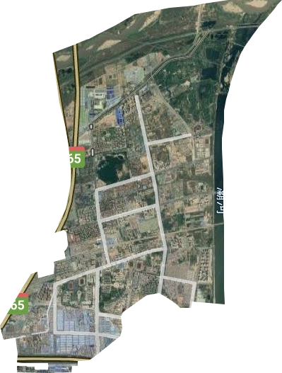 未央湖街道衛星圖