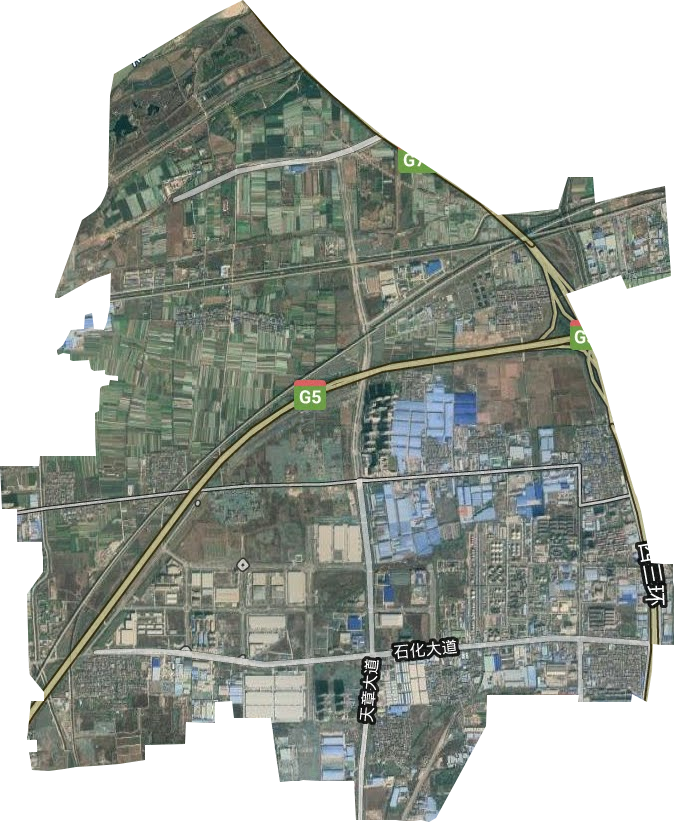 建章路街道衛星圖